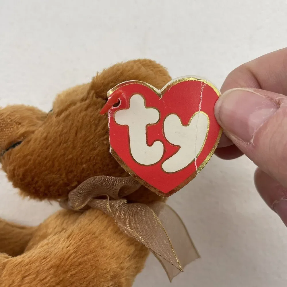 Ty Beanie Babies Carson Bear The Attic Treasures Soft Plush Stuffed 1993 Retired